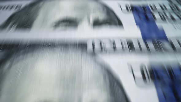 Cash Money Banknotes 100 American Dollars Symbol Of Rich Business Economy of USA. alt