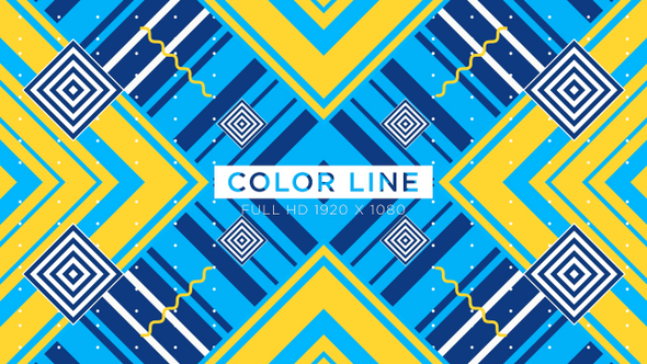 Color Line Vj Loops Background alt