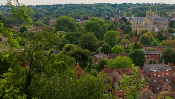 The Old Town of Winchester, England, UK alt