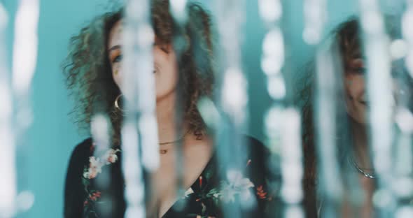 Two women dance together alt