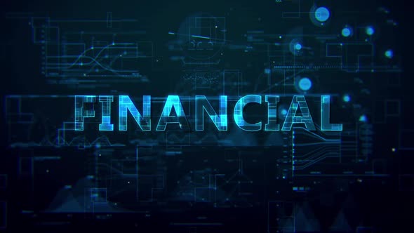 Financial Digital Data Text Hd