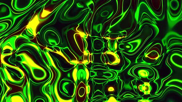 Bright Neon Green Line Abstract Background Seamless Loop V6 alt