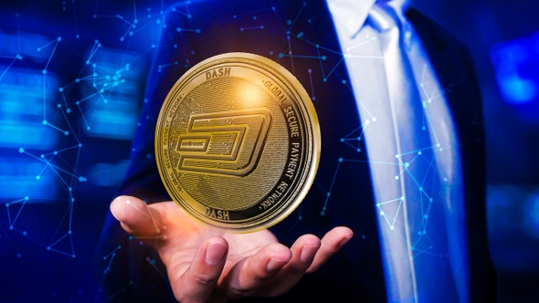 Dashcoin Cryptocurrency 4K alt