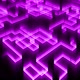 4k Pink Neon Labyrinth - VideoHive Item for Sale