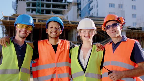 Construction Site in Front of the Camera alt