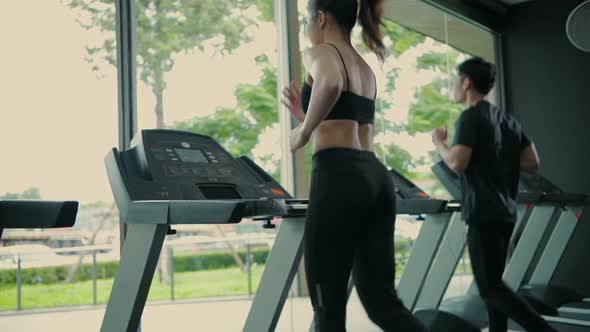 concept running machine