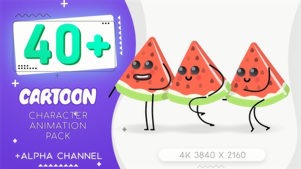 Watermelon Character Pack