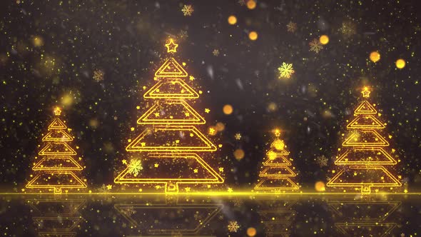 Christmas Trees Background 20 alt