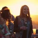 Carefree Friends Partying on Rooftop - VideoHive Item for Sale