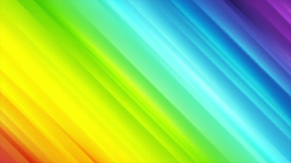 Colorful Rainbow Smooth Stripes