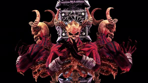 The Hell Creature VJ Loop alt