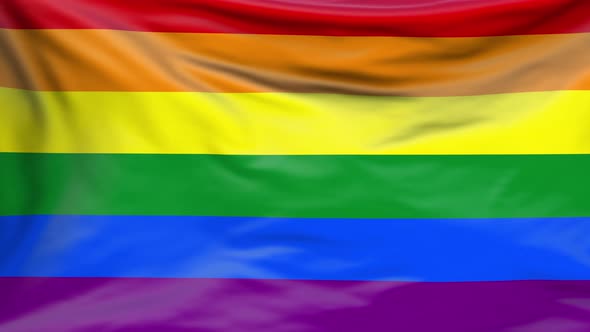 Rainbow LGBT pride flag alt