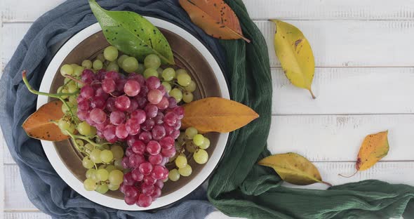 Fresh table grapes