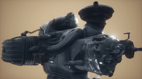 Old Rustet Opposite Engine alt