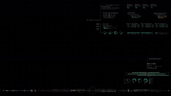 Graphic User Interface Head Up Display Screen Template 02 alt