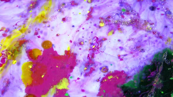 Artistic Concept Color Surface Moving Surface Liquid Paint 15