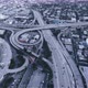 The Highway 10 and 110 at dusk as seen from a helicopter - VideoHive Item for Sale
