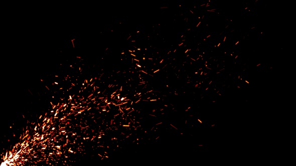 Golden Particle Sparking alt