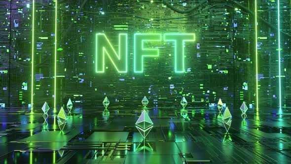 Blockchain Digital Data Transmission Room alt