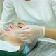 Cosmetologist Treats a Woman&#39;s Lips Before Surgery and Procedure - VideoHive Item for Sale