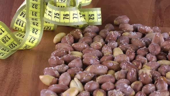 Roasted Peanut With Tape Measurement Turning 16 alt
