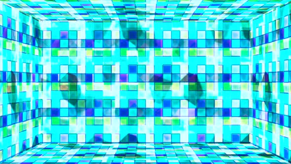 Broadcast Hi-Tech Glittering Abstract Patterns Wall Room 082