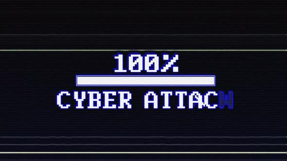 Cyber Attack Console Text alt