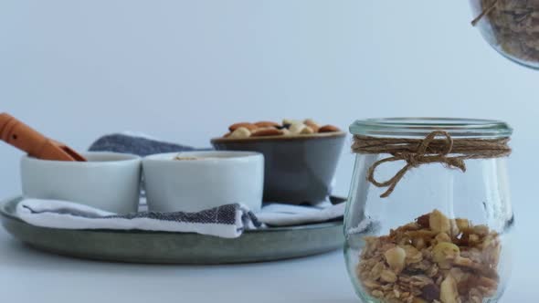 Slow Motion Healthy Breakfast alt