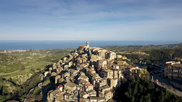 Badolato City in Calabria Region Italy alt