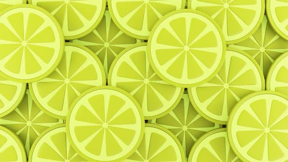 Citrus lemon background