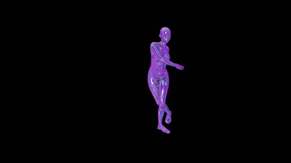 Dancer Holographic - Loop - Alpha