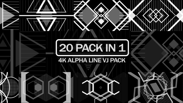 4K Alpha Line Vj Pack