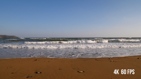 Mediterranean Sea At Sunrise