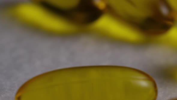 Rotating stock footage shot of vitamins and pills - VITAMINS 0135 alt