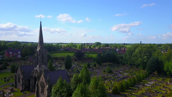 middlewich cheshire, graveyard,church alt