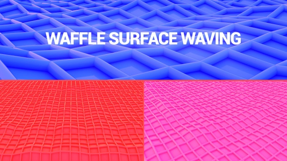 Waffle Surface Waving