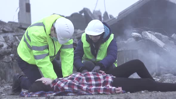 Resuscitation of Human Workers of the Rescue Service After a Disaster or Earthquake alt