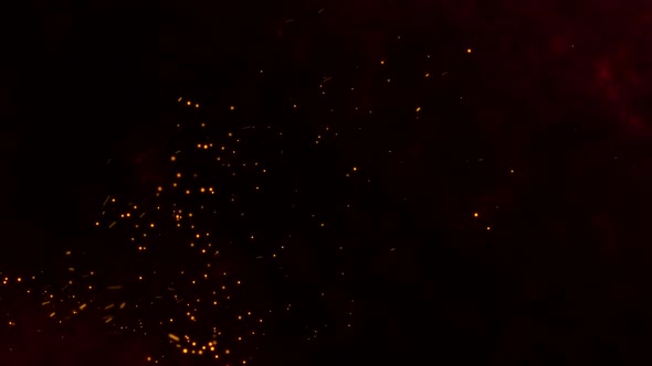 Fire Particles 4K, Motion Graphics | VideoHive