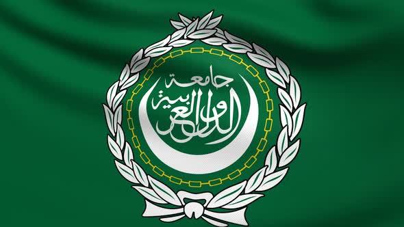 League Of Arab States Flag 4K alt