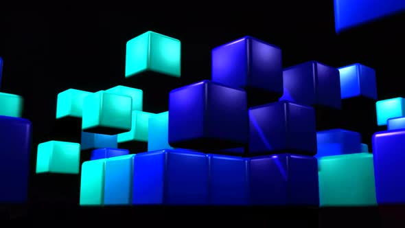 animated background digital tehnology concept. Motion graphic 4k resolution