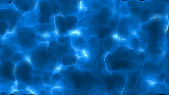 Blue Water Abstract Background Loop