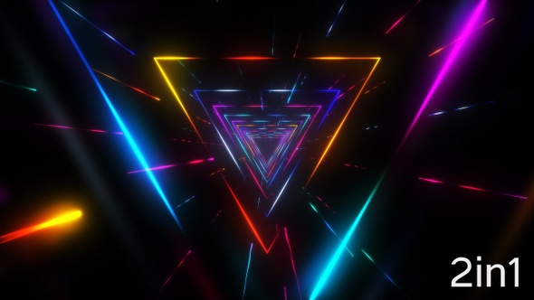 Neon Lights Background