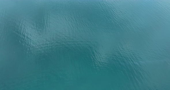 Drone aerial footage of sea  landscape in the morning alt