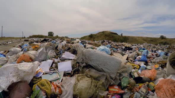 a Variety of Rubbish on Piles of Garbage in a Dump