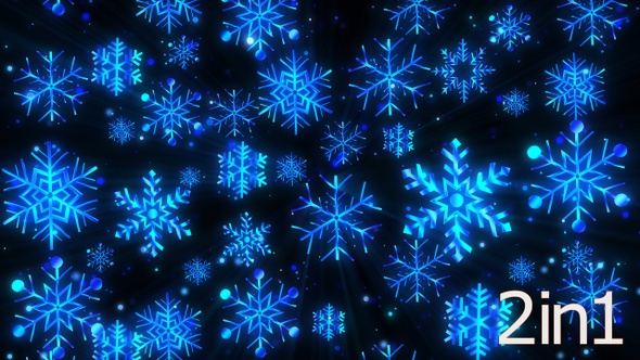 4k New Year Christmas Background