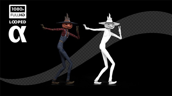 Halloween Scarecrow - Samba Dancing Ver.1