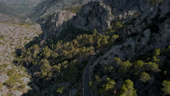 Serra De Tramuntana Range in Mallorca Spain alt