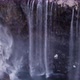 Aerial View of Kegon Waterfall with Snowy Basalt Wall Japan - VideoHive Item for Sale