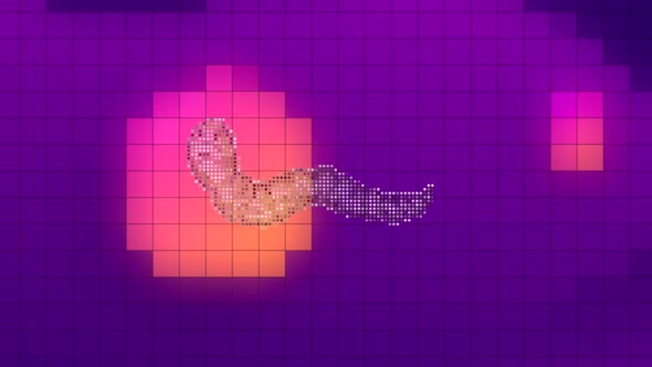 pixel worm