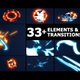 Elements And Transitions | Motion Graphics Pack - VideoHive Item for Sale